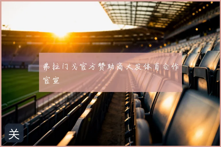 弗拉门戈官方赞助商大发体育合作官宣